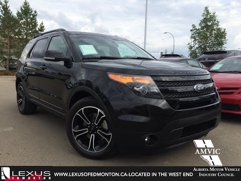 Used 2017 Black Ford Explorer 4wd Sport In Depth Review Stettler Used 2017 Black Ford Explorer 4wd Sport In Depth Review Stettler Alberta You