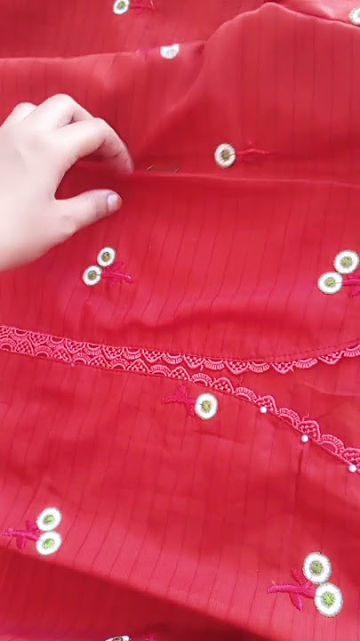 Sady suit ko designing kesy bnaye 💞