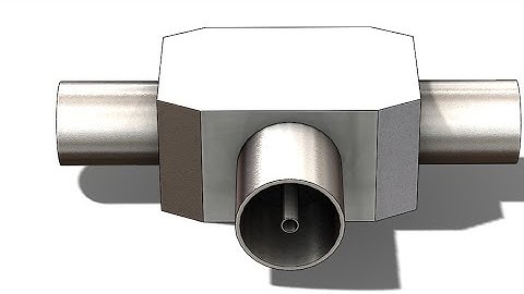 SolidWorks Tutorial #23: TV T-Joint Modelling