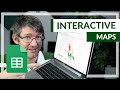 Google Sheets Map Charts Quiz