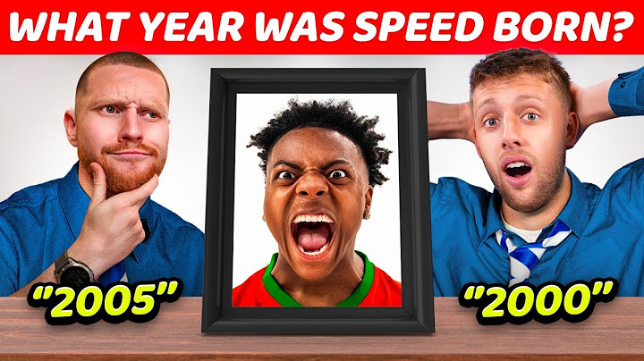 SIDEMEN GUESS THE YEAR