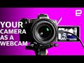 How to use your DSLR or mirrorless camera as a Zoom webcam #athome