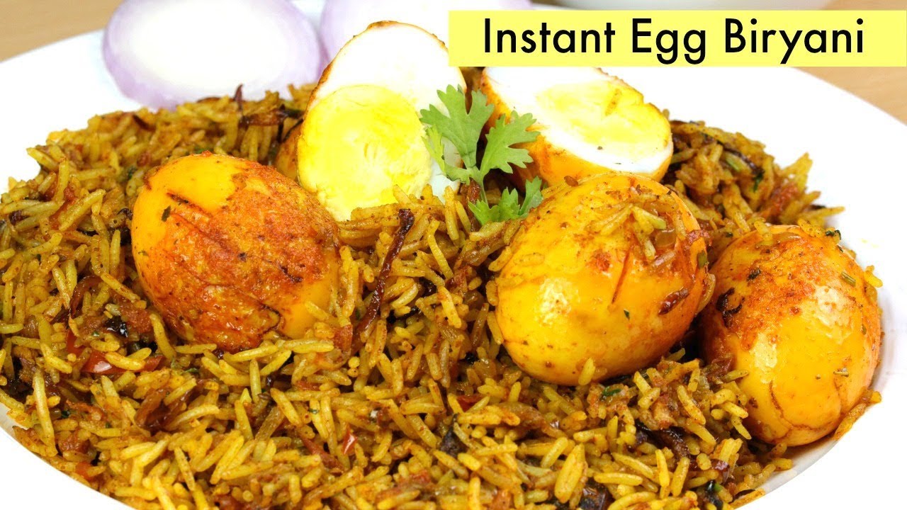 झटपट अंडा बिरयानी | Bachelors Recipe  | Quick Egg Biryani | Egg Pulao | KabitasKitchen | Kabita Singh | Kabita