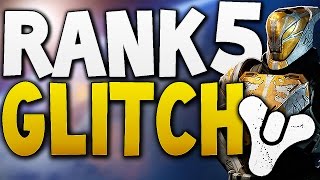 Destiny - IRON BANNER RANK 5 GLITCH !