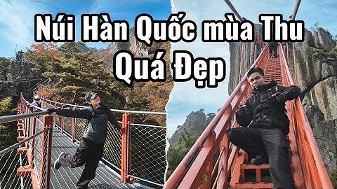 Cảnh sắc ĐẸP nghẹt thở tại Daedunsan (대둔산) – Hàn Quốc  🍁 Cách Seoul 2h30p. Thu Hàn Quốc.
