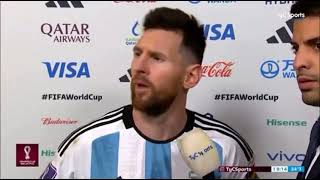 Messi: “Qué mirás bobo”