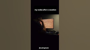 When Your Code Feels Like Hieroglyphs After Vacation 😅💻
