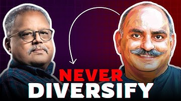 Why Diversification in Stocks Can Be a Disadvantage | Mohnish Pabrai | Rakesh Jhunjhunwala