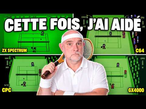 Game Boy Tennis ported by AI to 4 8-bit machines: Spectrum, C64, CPC, GX4000
