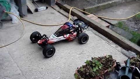 hpi baja 5b first start