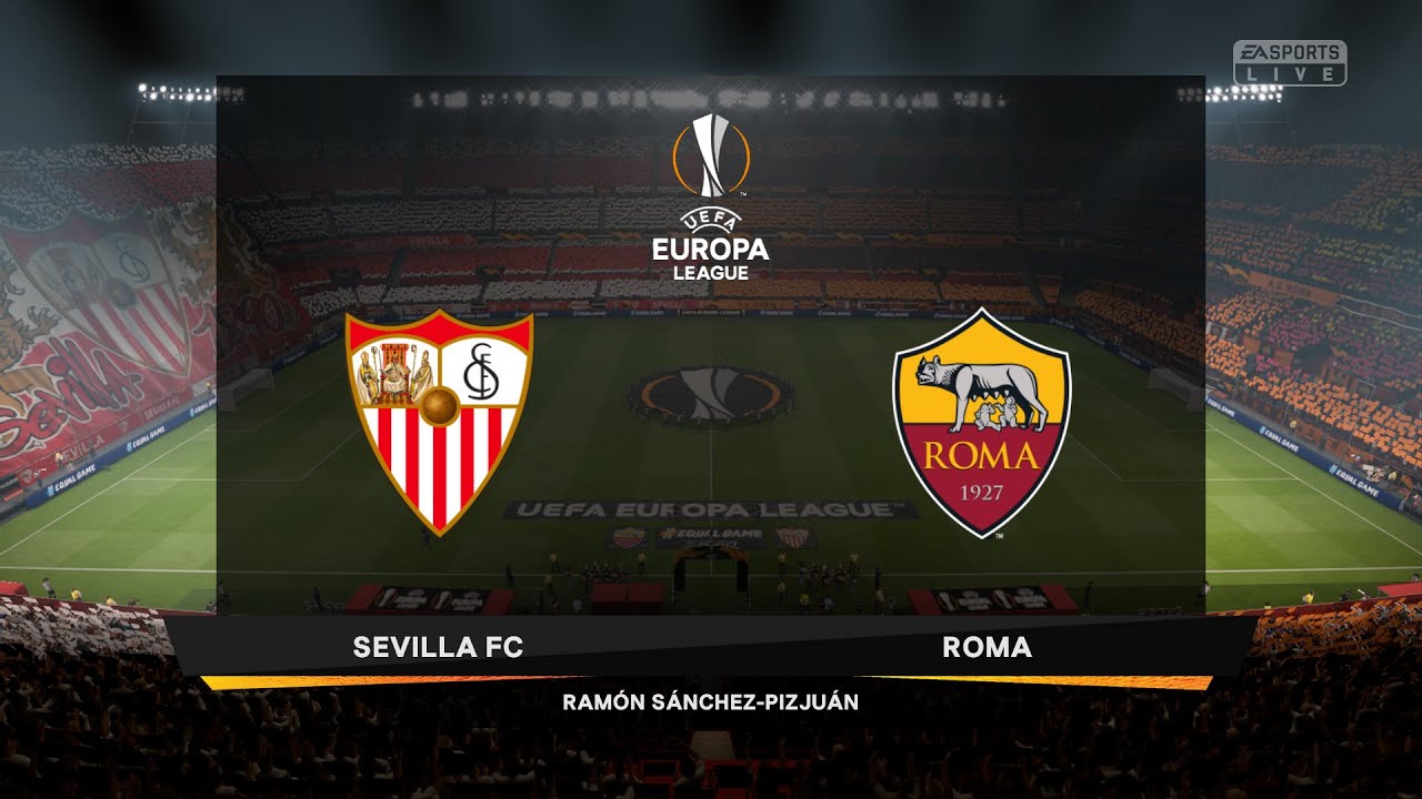 Sevilla Roma Uefa Europa League 2019 2020 Efootball Pes 2020