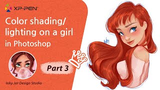 Photoshop Drawing Tutorial How to add shading&lighting with Artist 15.6 Pro