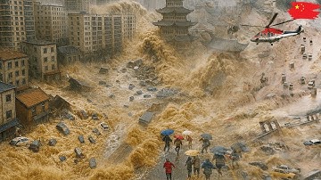 SHANGHAI PARALYZED: Record Floods Drown China’s Financial Capital — Millions Without Power