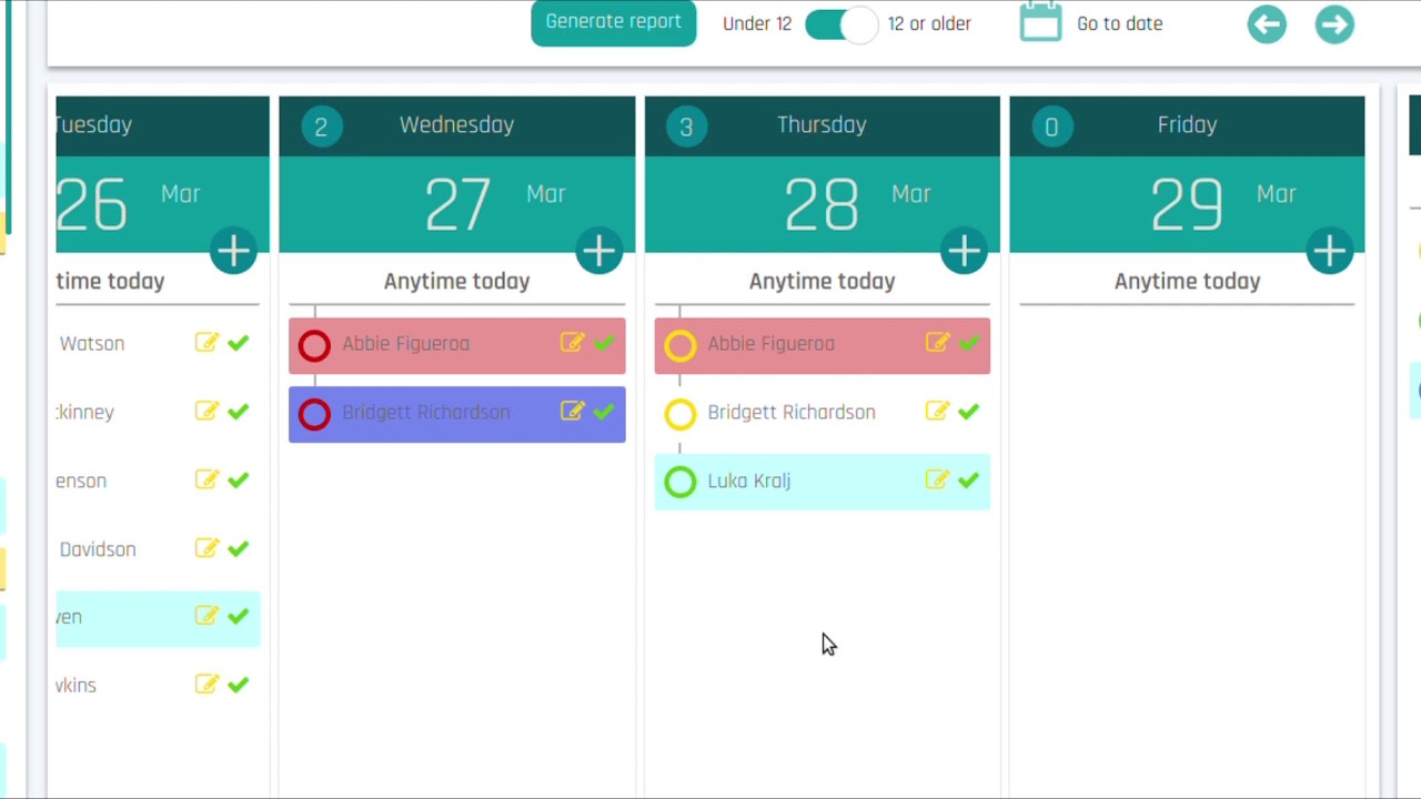 Blood Test Diary system - screencast of all features (King's College London - Team Amateur BlueJs)