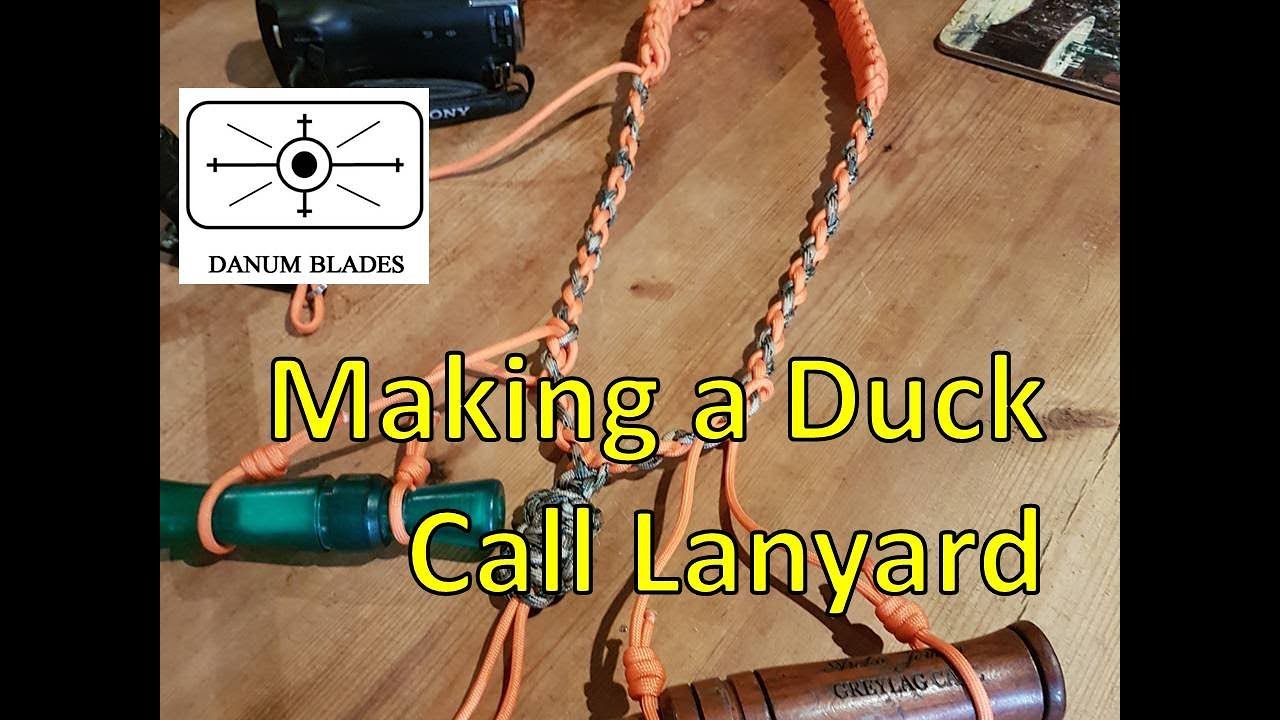 Work in progress for a Heavy Duty Paracord Duck Call Lanyard. Visit my   shop for lanyards ready to ship! #duckcalllanyard #paracordd