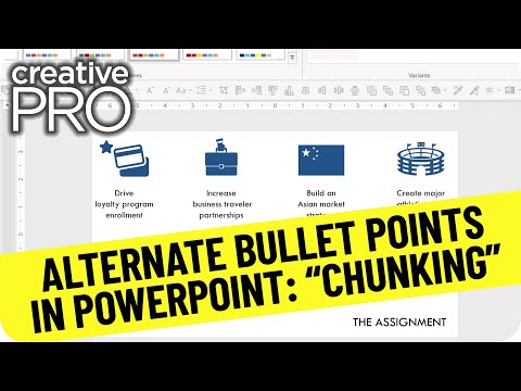 PowerPoint How-To: Create Alternatives to Bullet Points