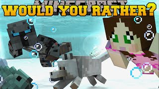 Minecraft: WOULD YOU RATHER (FUNNY QUESTIONS!!) Mini-Game