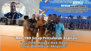 MRP-PBD Gelar Penyaluran Aspirasi Masyarakat, Soroti Isu DOB dan Hak Adat di Maybrat||RNC TV MRP-PBD Gelar Penyaluran Aspirasi Masyarakat, Soroti Isu DOB dan Hak Adat di Maybrat||RNC TV