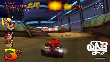 Crash Team Racing (NTSC) 101% Walkthrough - Part 36 - Tiny Arena [CTR Token]