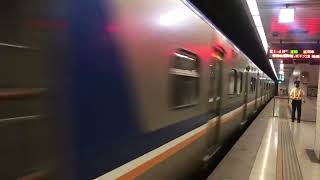 111/3/28日2042次阿福號區間快車南港出站(由老蕭親自拍攝)