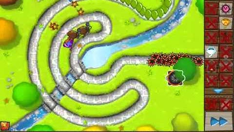 Bloons TD 5 Daily Challenge - 9/16/12 - Sit in The Corner - Part 1
