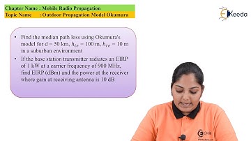 Outdoor Propagation Model Okumura - Mobile Radio Propagation - Mobile Communication System
