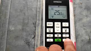 hitachi inverter ac remote function. how to use Hitachi ac remote first' time. screenshot 4