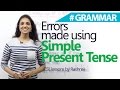 English Grammar lesson - Errors made using 'Simple Present Tense' ( English for Beginners)