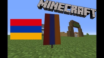 How to make the Armenian Flag in Minecraft!!