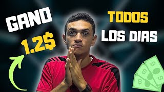 1.2$ DIARIOS CON ESTA PLATAFORMA/ Como ganar dinero en automatico por internet!