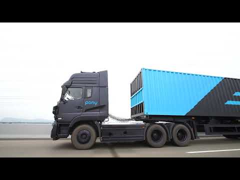 [HD] Pony.ai's Autonomous Trucks