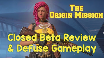 Closed Beta Review + Defuse Gameplay - The Origin Mission (CSGO MOBILE)