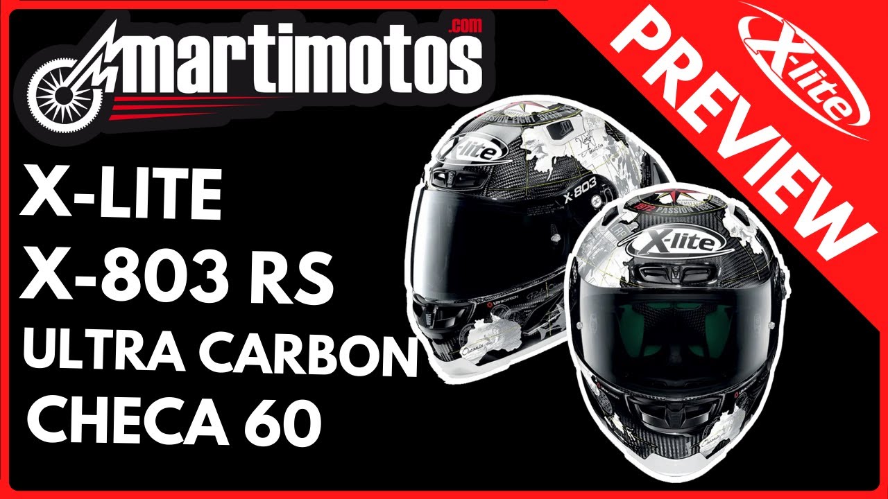 PREVIEW // X-LITE X-803 RS ULTRA CARBON CARLOS CHECA 60 - YouTube