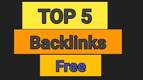 Top 5 Backlinks For SEO Boost for your Website