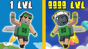 Jetpack Jump GOLD HACK | Jetpack Jump WORLD RECORD | Jetpack Jump MAX LEVEL | Games for Kids