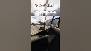 Pov: You are an NPC in GTA5 #gta5 #npc #pov #gaming #shorts