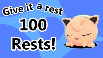 Give it a rest (A Jigglypuff rest montage) - SSB4 Wii U