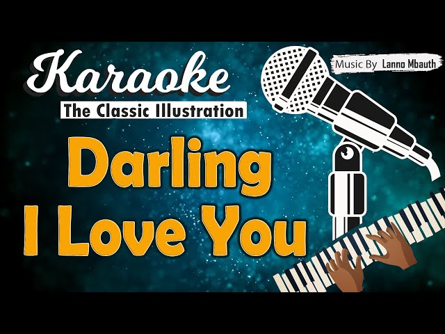 Karaoke DARLING I LOVE YOU  - The Classic Illustration class=