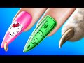 LONG NAILS Struggles at School | CATWOMAN Life Problems - If people acted like cats by La La Life