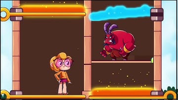 Save the girl game / All level gameplay / Pull the pin / Part 1