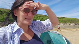 Kev Nearly Breaks My Leg | Hollywell Bay Looking Like Spain