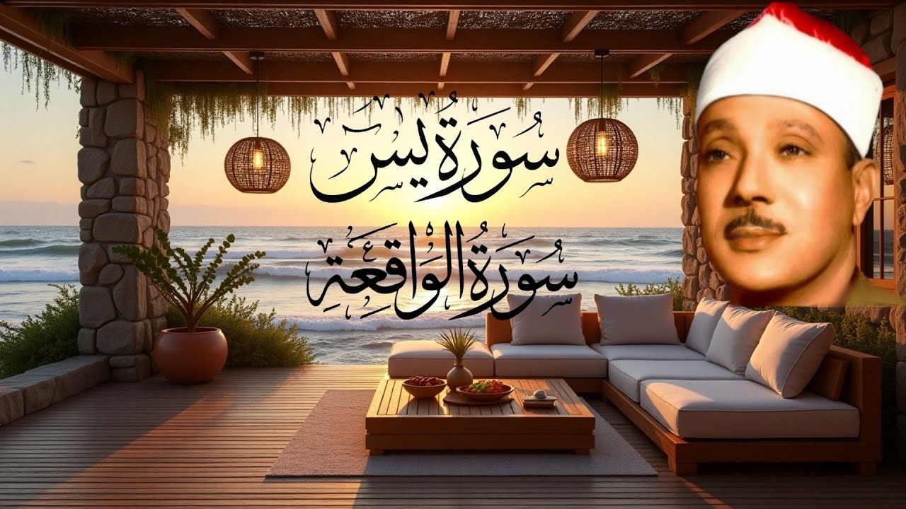 ‏‏‏‏‏‏‏‏‏‏سورة يس وسورة الواقعة  الشيخ عبدالباسط عبدالصمد  بنية الرزق والشفاء باذن الله   نسخة   نسخ
