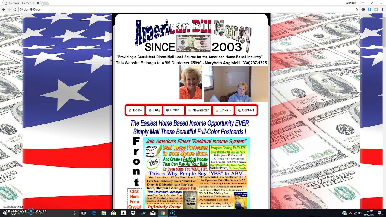 American Bill Money - November Update & Postcard Marketing - YouTube