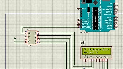 TUTORIAL CARA MEMBUAT MODUL LCD 16X2 DENGAN 12C KONVERTER DI PROTEUS 8