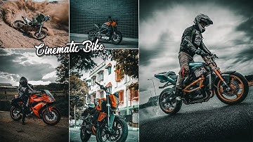 Professional Cinematic Bike Photography Photo Edit | Camera Raw Color Grading Tutorial