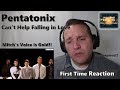 Classical Singer Reaction - Pentatonix | Can&#39;t Help Falling in Love. One of my favorite covers!