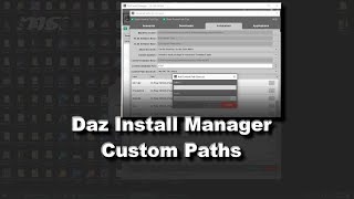 Daz Install Manager (DIM) Custom Paths