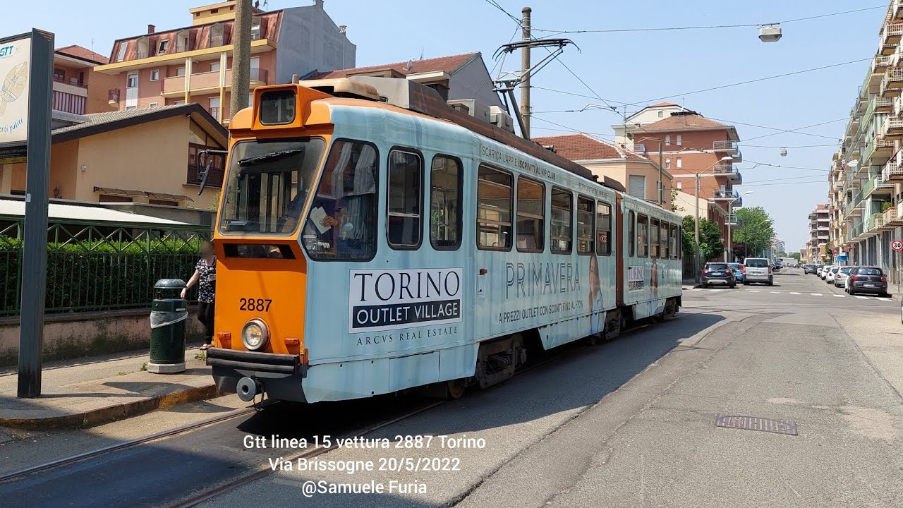 🇮🇹 Gtt linea 15 vettura 2887 (2022)