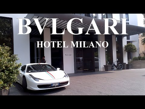 Bulgari Hotel Milano, Milano İtalya'daki İlk Bvlgari Oteli (tam tur)
