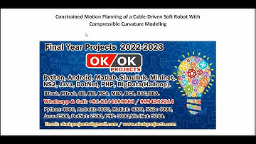 Constrained Motion Planning of a Cable Driven Soft Robot With Compressible Curvature Modeling